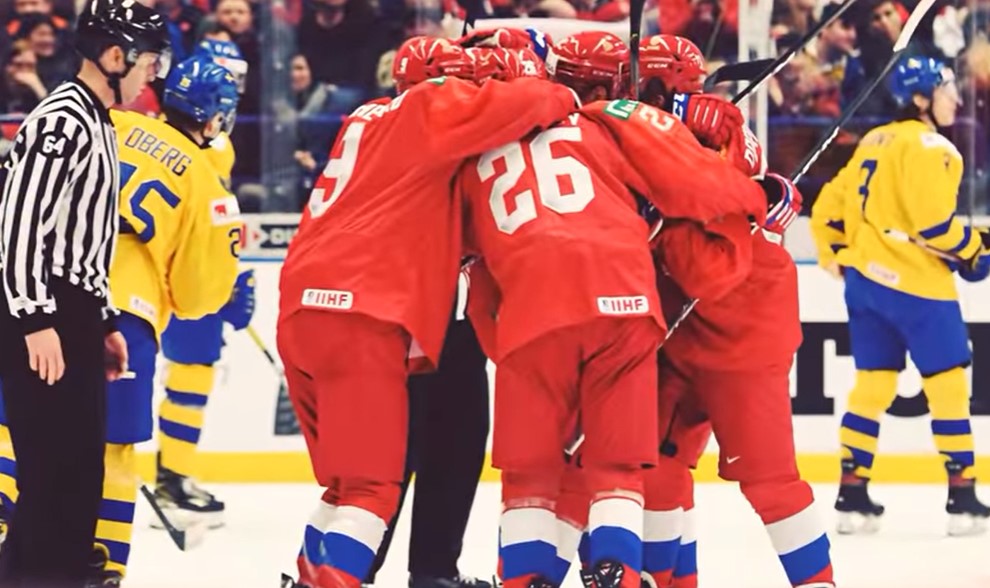 Хоккей Россия - Швеция 26.12.2021